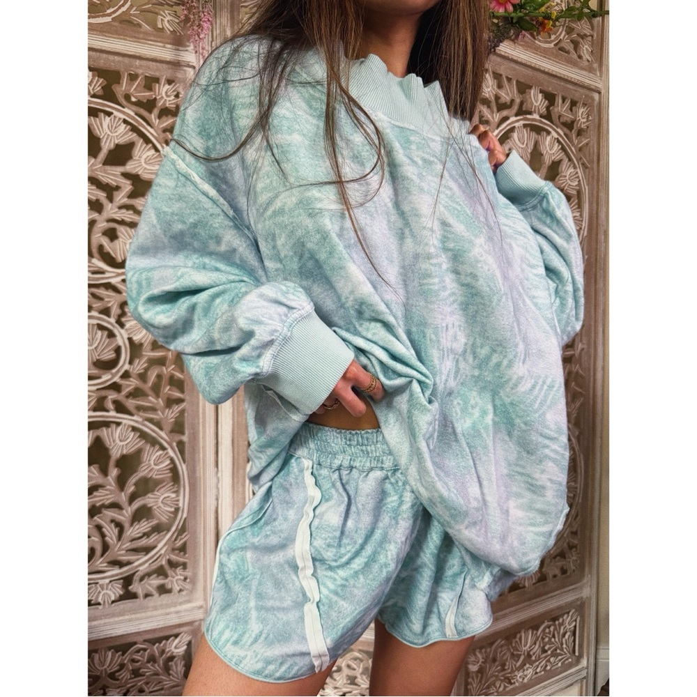Urban Outfitters Camilla Sweatshirt and Shorts Lounge Set